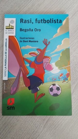 Libro Rasi, futbolista. El Barco de Vapor 10.