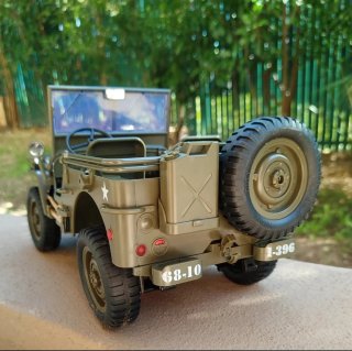 Jeep Willis 1/10 militar