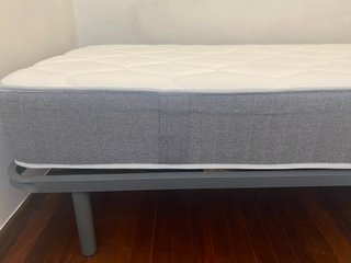 2 Bases Cama 1 Plaza Madera y Metal