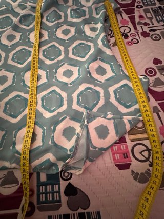 Conjunto evento “teal” y blanco