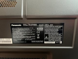 TV Panasonic Viera Plasma 37 Negra