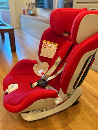 Silla coche Chicco Grupo 0+ 1 2 Roja