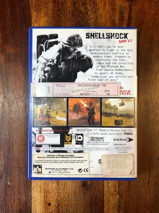 Shellshock Nam 67 ps2