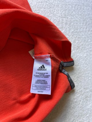 Polo Adidas Vintage Hombre Logo Bordado L