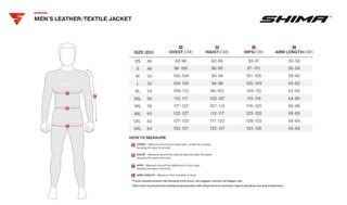 Chaqueta Cuero SHIMA Hunter Plus Marrón XXL (2XL)