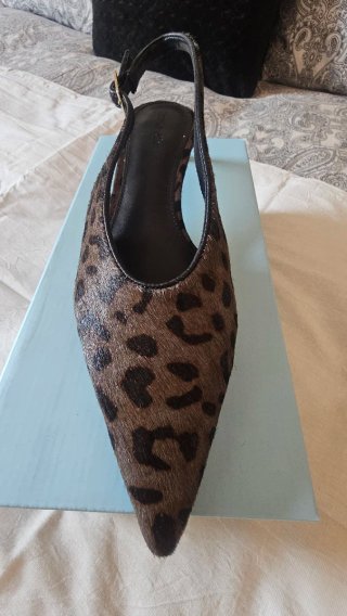 Sandalias de taconcito Tintoretto Animal Print Tal