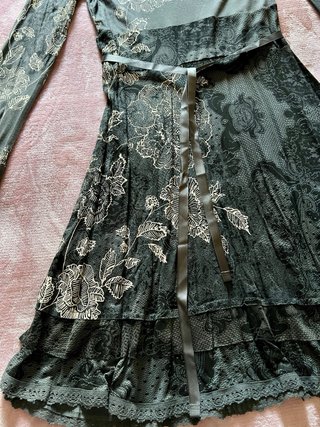 Vestido Desigual T/Xl gris