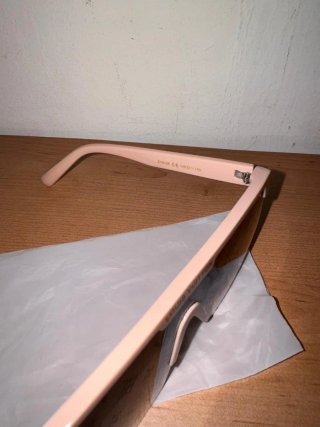 Gafas de Sol Louis Vuitton Marrón y Rosa