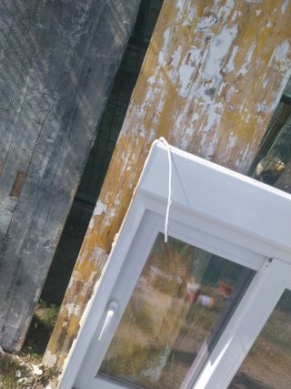 Ventana PVC corredera blanca