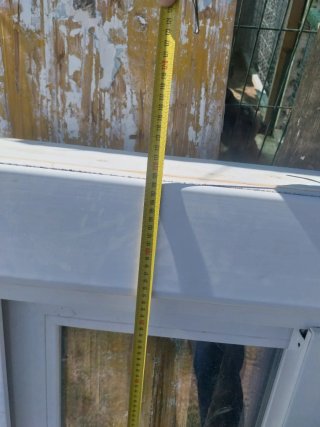 Ventana PVC corredera blanca