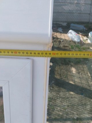 Ventana PVC corredera blanca