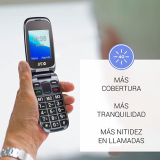 - SPC teléfono senior botones grandes 4G