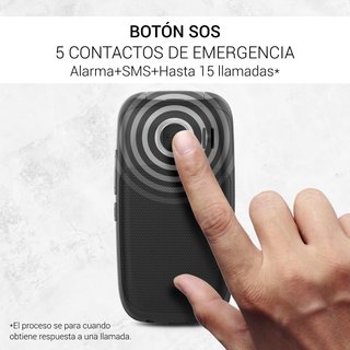 - SPC teléfono senior botones grandes 4G
