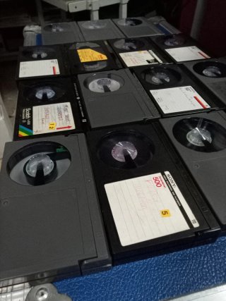 Lotto di nastri Betamax Sony Kodak