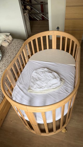 Culla evolutiva in legno tipo Stokke