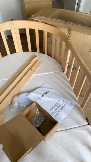 Culla evolutiva in legno tipo Stokke