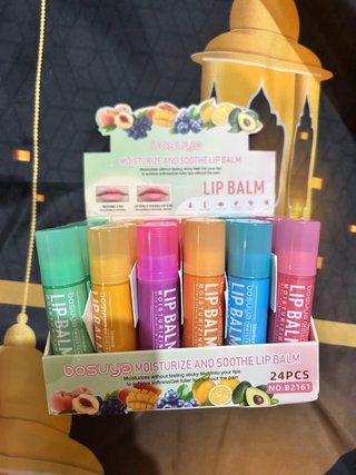 Set 24 Bálsamos Labiales Bosuya 1€ cada uno