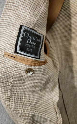 Americana Dior Lino Beige