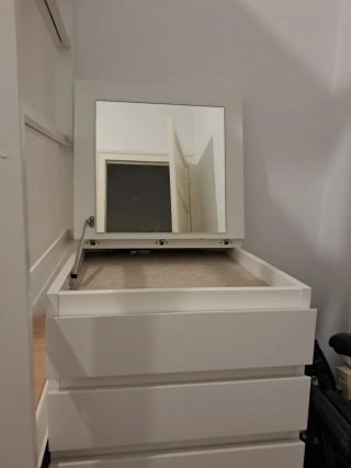 Cómoda Malm Ikea Blanca