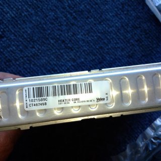 Radiador Calefacción Renault Clio