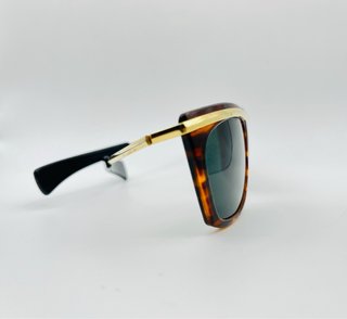 Gafas de sol vintage tortuga y oro