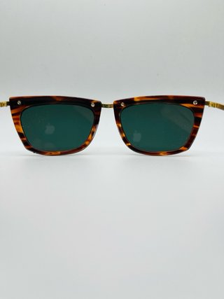 Gafas de sol vintage tortuga y oro