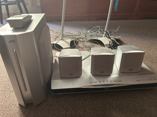 Home Cinema JVC 5.1 con Altavoces Torre