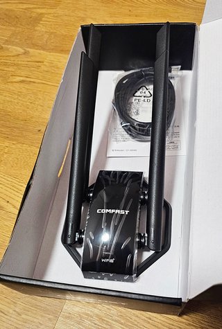 Adaptador WiFi 7 USB COMFAST BE6500