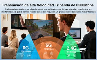 Adaptador WiFi 7 USB COMFAST BE6500