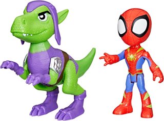 - Marvel Spidey figuras acción dinosaurio