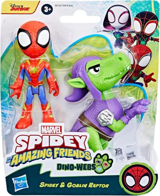 - Marvel Spidey figuras acción dinosaurio