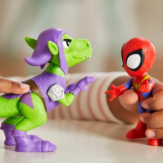 - Marvel Spidey figuras acción dinosaurio