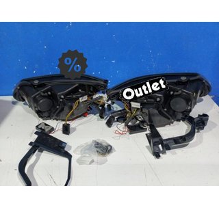 PK FAROS XENON BMW SERIE 5 E60 05-07 OJOS ANGEL CCFL FONDO N