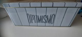 Caja metálica decorativa Mi Optimismo