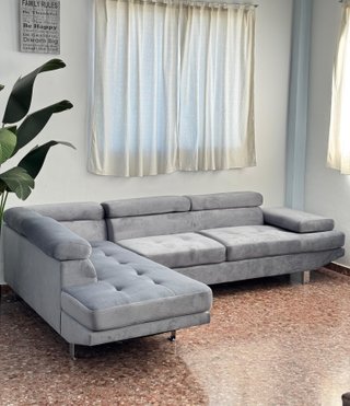 Chaiselongue gris liquidación total