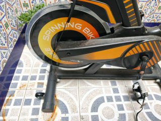 Bicicleta de Spinning Negra, buen estado