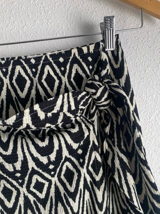 Falda Sfera Estampado Geométrico Talla S
