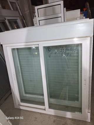 6 Ventanas Aluminio Doble Cristal 119x126