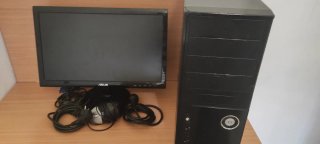 Monitor ASUS y Torre PC
