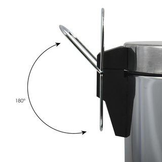MSV cubo basura acero inoxidable baño