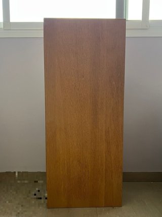 Mueble de baño madera y porcelana