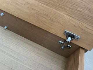 Mueble de baño madera y porcelana