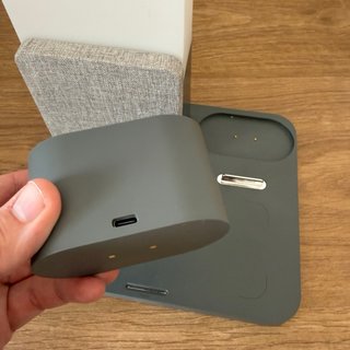 Lámpara Estación Carga 6 en 1 COLSUR Qi 15W Reloj
