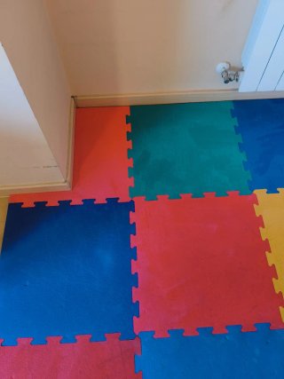 Suelo Paviplay Puzzle Colores