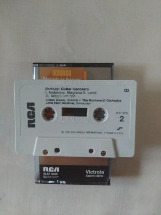 Rodrigo, Berkeley, Julián Bream - Cassette RCA