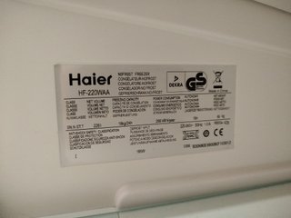 Congelador Haier No Frost