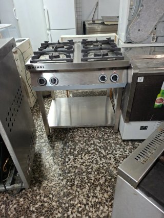 Cocina Industrial HENDI 4 Fogones