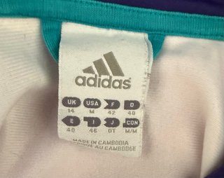 Sudadera Adidas Morado y Turquesa