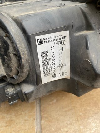 Faro Opel Astra J