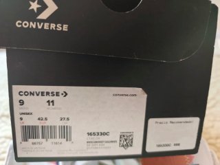 Zapatillas Converse Blancas Talla 42.5